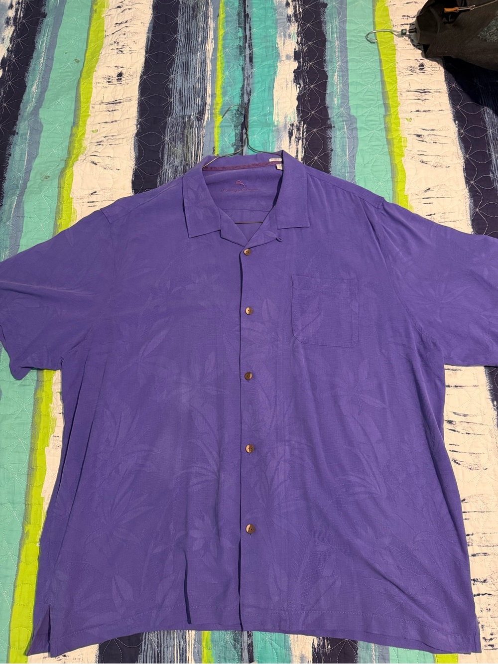 Purple Tommy Bahama Button Down
